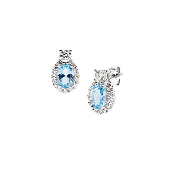 Orecchini Amen Donna Madame in Argento Zircone EMADBBACZ - EMADBBACZ